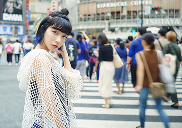 女性モデルのビューティー・ポートレート撮影作品 撮影:小原 聡太(東京拠点のフォトグラファー)